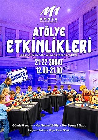 ATÖLYE ETKİNLİKLERİ VAR ATÖLYE ETKİNLİKLERİ VAR